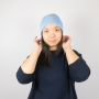 Patron couture gratuit bonnet femme pdf Beanie Vienna DoitMyWear, en allemand