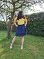 Freebook Einfach anziehend Kleid - Shirt Zeit zu Tanzen Rockbund Add On