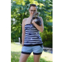 Freebook Kystbarn Damen Tube-Top Sandloper
