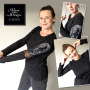 Patron couture gratuit T-shirt basique pour femme pdf Malomi, en français