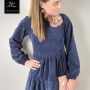 Freebook Malomi Dames Volantjurk Klara, Duits