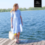 Freebook Malomi Dames Volantjurk Klara, Duits