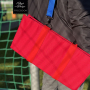 Patron couture gratuit coussin pliable pdf Pompom Malomi, en français