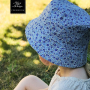 Patron couture gratuit chapeau bob enfant Mika pdf Malomi, en français