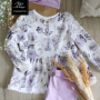 Patron couture gratuit pullover de printemps enfant Emma pdf Malomi, en français