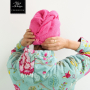 Patron couture gratuit serviette turban Nala pdf Malomi, en français
