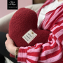 Patron couture gratuit Coussin coeur pdf Malomi, en français