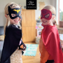 Freebook Malomi Karneval Umhang und Maske Kinder
