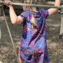 Patron couture gratuit robe enfant Hannah pdf Malomi, en français