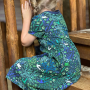 Patron couture gratuit robe enfant Hannah pdf Malomi, en français