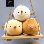 Patron couture gratuit peluche poussin Pompom pdf Malomi, en français