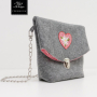 Patron couture gratuit sac en feutrine Marie pdf Malomi, en français