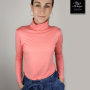Patron couture gratuit supplément col roulé pour t-shirt basique pdf Malomi, en francais