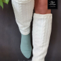 Patron couture gratuit chaussettes & jambières femme Lilli pdf Malomi, en français