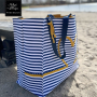 Patron couture gratuit sac de plage maritime XXL pdf Malomi, en français