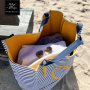 Patron couture gratuit sac de plage maritime XXL pdf Malomi, en français