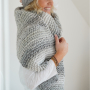 Patron couture gratuit tricot écharpe femme pdf Freestyle Schal BellaLana, en allemand
