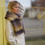 Patron couture gratuit tricot écharpe femme pdf Freestyle Schal BellaLana, en allemand
