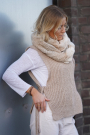 Patron couture gratuit tricot snood femme pdf Dream BellaLana, en allemand