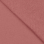 Tissu french terry, vieux rose