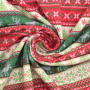 French Terry opgeruwd Christmas Sweater, crèmekleurig