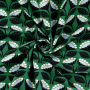 French Terry opgeruwd Sunflowers, groen