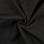 Tissu french terry gratté, anthracite chiné