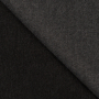 Tissu french terry gratté, anthracite chiné