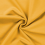Tissu french terry gratté, jaune