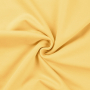 Tissu french terry gratté, jaune clair