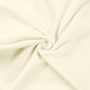 Tissu french terry gratté, blanc cassé