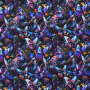 French Terry Butterfly, schwarz