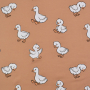 French Terry Cute Ducks, nude