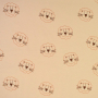 French Terry Cute Lion, beige