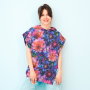 French Terry Floral Dream, multicolour
