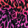 French Terry gradient leo, lichtfuchsia