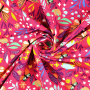 Tissu french terry Phiseux, rose fuchsia