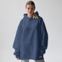 French Terry, royalblau
