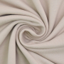 French Terry uni geruwd, beige