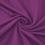 Tissu french terry uni gratté, mûre