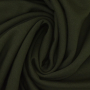 Tissu french terry uni gratté, vert foncé