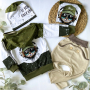 French Terry uni, beige