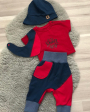 French Terry uni, bordeauxrood