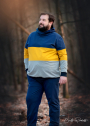 French Terry uni, donkerblauw
