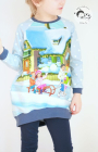 French Terry uni, donkerblauw