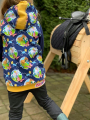 French Terry uni, donkerblauw