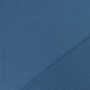 Tissu french terry uni, denim bleu