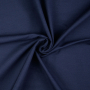 Tissu french terry uni, bleu profond