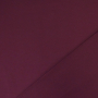 Tissu french terry uni, rouge de vin