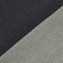 Tissu french terry Vintage uni, gris foncé
